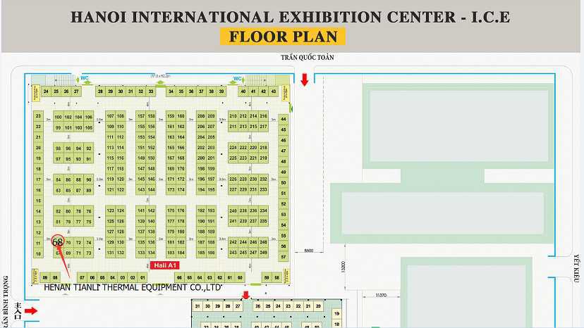 Invitation Letter from TIANLI THERMAL EQUIPMENT CO.,Ltd