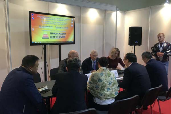 TIANLI FURNACE was invited to attend 11th Russian Heat treatment exhibition