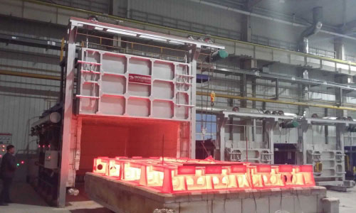 Trolley-annealing-furnace