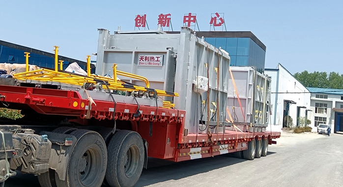 30-meter Large-Scale Gas-Fired Heat Treatment Furnace Shipped in Batches