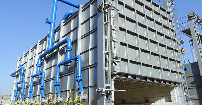 Gas Fired Trolley Type Heating Furnace | Tianli Thermal Equipment